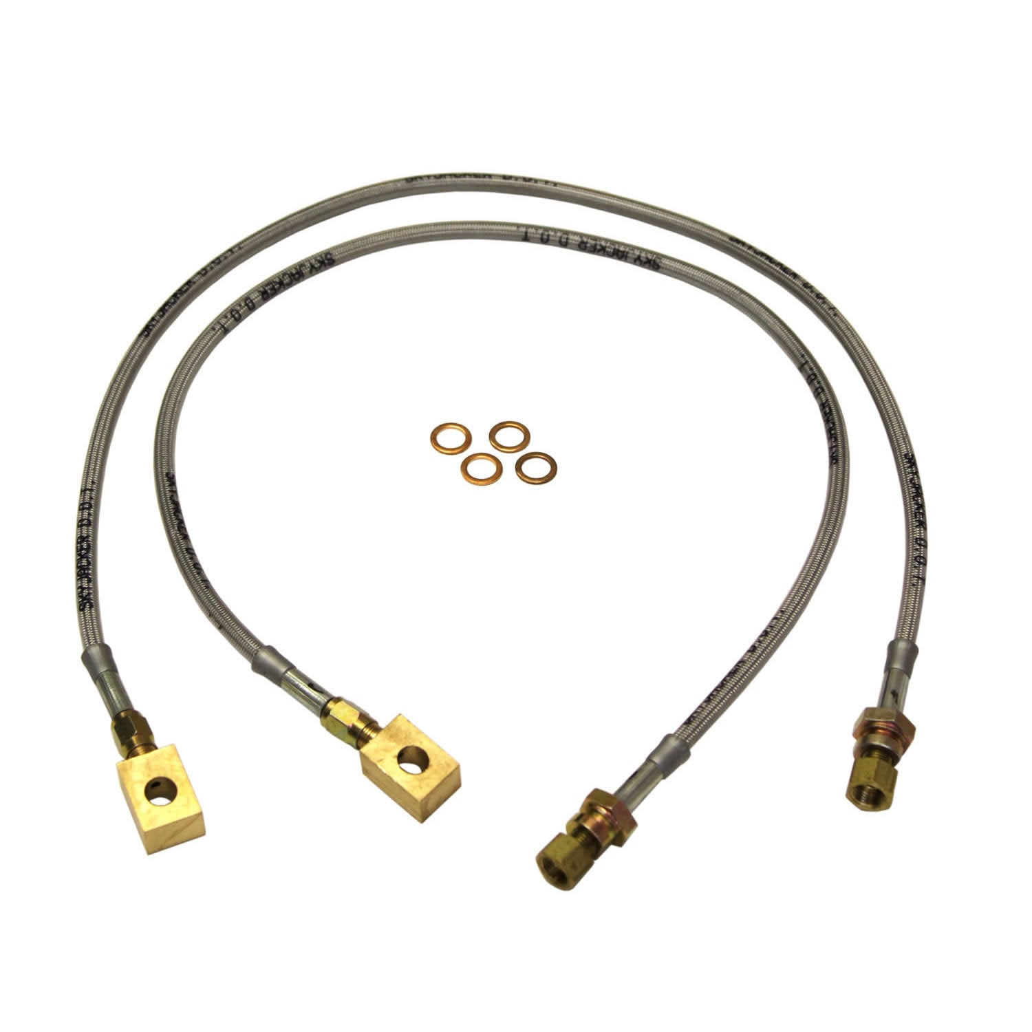 SkyjackerF - 250/F - 350 Stainless Steel Brake Line 76 - 79 Ford F - 250/F - 350 Front Lift Height 4 - 6 Inch Pair Skyjacker