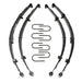 SkyjackerLift Kit 3.5 - 4 Inch Lift Includes Front/Rear Leaf Springs Front/Rear Bushing Kits Front/Rear U Bolt Kits 55 - 58 Jeep Willys 59 - 60 Jeep CJ5 59 - 60 Jeep CJ6 66 - 75 Jeep CJ5 66 - 75 Jeep CJ6 Skyjacker
