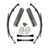 SkyjackerJeep Cherokee Standard Lift Kit 3 Inch Lift 84 - 01 Cherokee Includes Front Coil Springs Rear Leaf Springs Front Lower Links Track Bar Relocation Bracket Rear U Bolt Kit Skyjacker