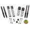 SkyjackerLong Travel Series Suspension Lift Kit w/Shocks 2 - 2.5 Inch Lift 18 - 19 Jeep Wrangler Sport 18 - 19 Jeep Wrangler Sport S Incl. Long Travel Coil Springs Extended Sway Bar Links Bump Stop Extensions Long Travel Black Max Shocks Skyjacker