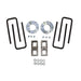 SkyjackerLift Kit 2 Inch Lift Front 16 - 17 Nissan Titan XD Includes Upper Strut Spacers Rear Blocks U - Bolts and Hardware Skyjacker