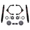 Skyjacker3 Inch Suspension Lift Kit With Front Strut Spacers Front Upper A - arms Rear Coil Spring Spacers Rear Bump Stop Spacers And Rear Black Max Shocks 2019 - 2021 Ram 1500 Skyjacker