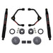 Skyjacker3 Inch Suspension Lift Kit With Front Strut Spacers Front Upper A - arms Rear Coil Spring Spacers Rear Bump Stop Spacers And Rear Black Max Shocks 2019 - 2021 Ram 1500 Skyjacker