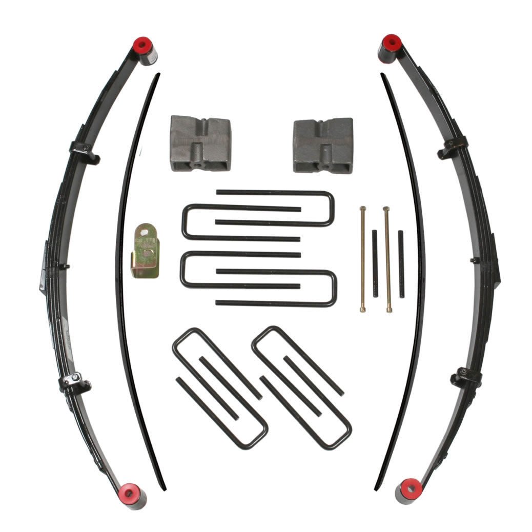 Skyjacker4Runner/Pickup Lift Kit 7 Inch Lift 80 - 85 Pickup 84 - 85 4Runner Includes Front Leaf Springs Front/Rear U Bolt Kits Front Spring Bushing Kit Rear Block Track Bar Bracket Skyjacker
