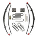 Skyjacker4Runner/Pickup Lift Kit 7 Inch Lift 80 - 85 Pickup 84 - 85 4Runner Includes Front Leaf Springs Front/Rear U Bolt Kits Front Spring Bushing Kit Rear Block Track Bar Bracket Skyjacker