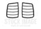 SteelcraftSteelcraft Taillight Guards | 35060