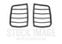 SteelcraftSteelcraft Taillight Guards | 35060
