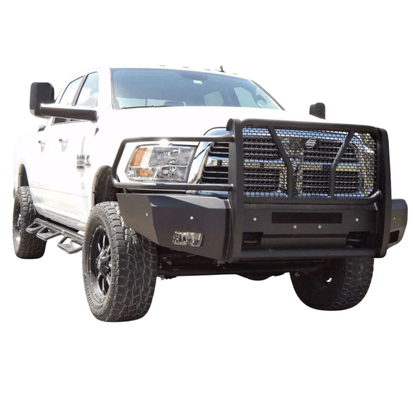 SteelcraftSteelcraft Elevation Front Bumper Full Brush Guard Black Fits 2010 - 2018 Ram 2500 3500 Trucks| 60 - 12260