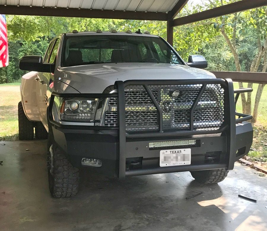 SteelcraftSteelcraft Elevation Front Bumper Full Brush Guard Black Fits 2010 - 2018 Ram 2500 3500 Trucks| 60 - 12260