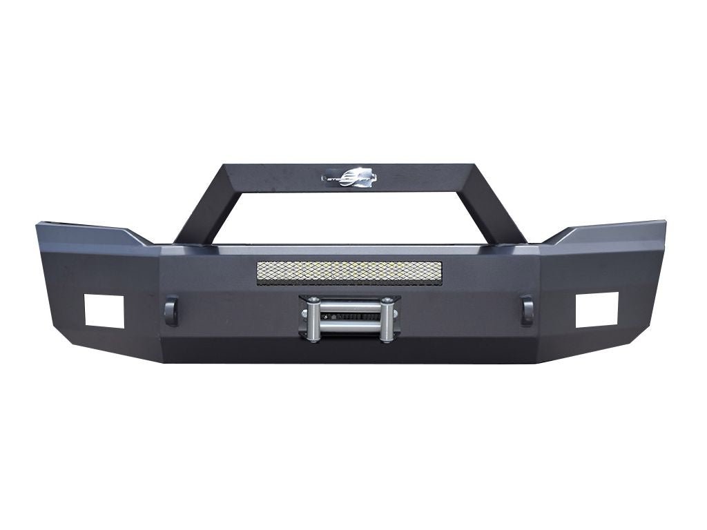 SteelcraftSteelcraft Elevation Bullnose Front Bumper Steel With Hoop | Fits 2015 - 2019 GMC Sierra 2500 3500 HD