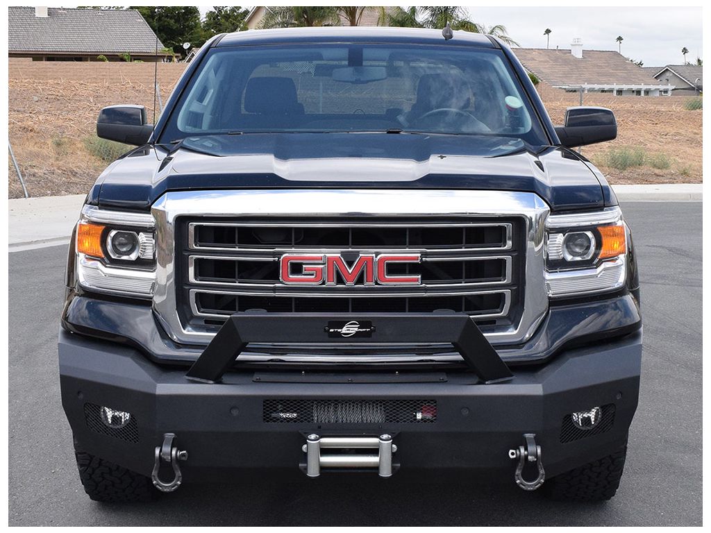 SteelcraftSteelcraft Elevation Bullnose Front Bumper Steel With Hoop | Fits 2015 - 2019 GMC Sierra 2500 3500 HD