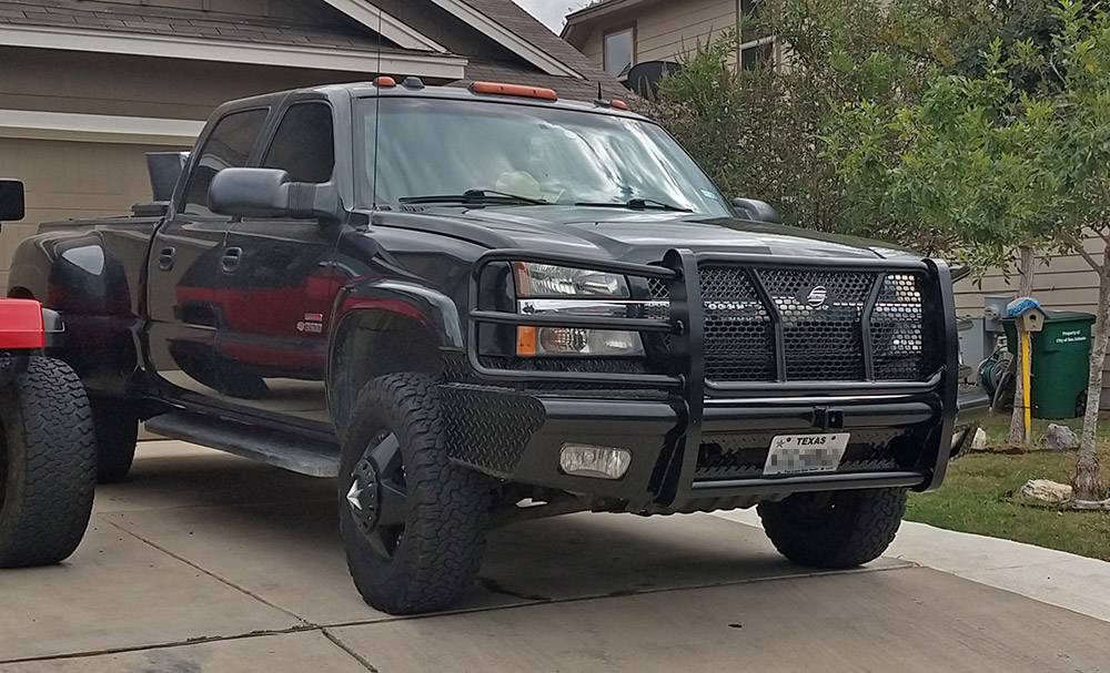 SteelcraftSteelcraft HD Front Bumper Replacement Ranch Style Black | Fits 2003 - 2004 GMC Sierra 2500
