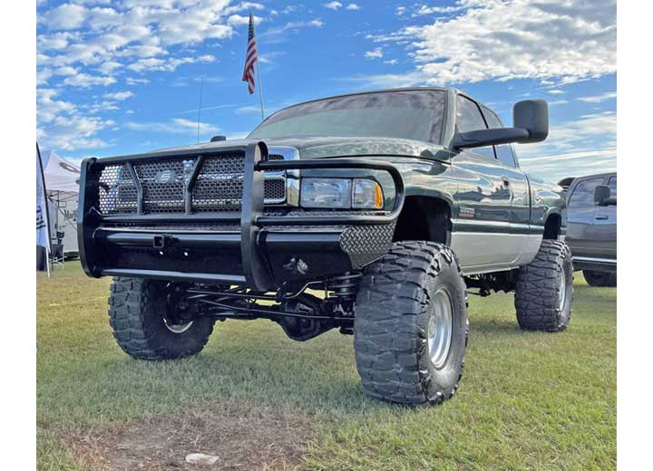 SteelcraftSteelcraft Black HD Front Bumper Fits 1994 - 2002 Dodge Ram 2500 3500 | HD12200R