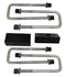 SuspensionMAXXHeavy Duty Rear Block and U - Bolt Kit 1 Inch for 07 - 13 Tundra SuspensionMaxx