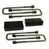 SuspensionMAXXHeavy Duty Block and U - Bolt Kit 1.0 Inch for 15 - 18 Sierra Denali 1500 4x4 SuspensionMaxx