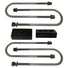SuspensionMAXXHeavy Duty Rear Block and U - Bolt Kit 1 Inch for 03 - 13 Ram 3500 Diesel Engine with Dual Center Bolts and 0.5625 Inch Diameter x 4.125 Inch Width U - Bolts SuspensionMaxx