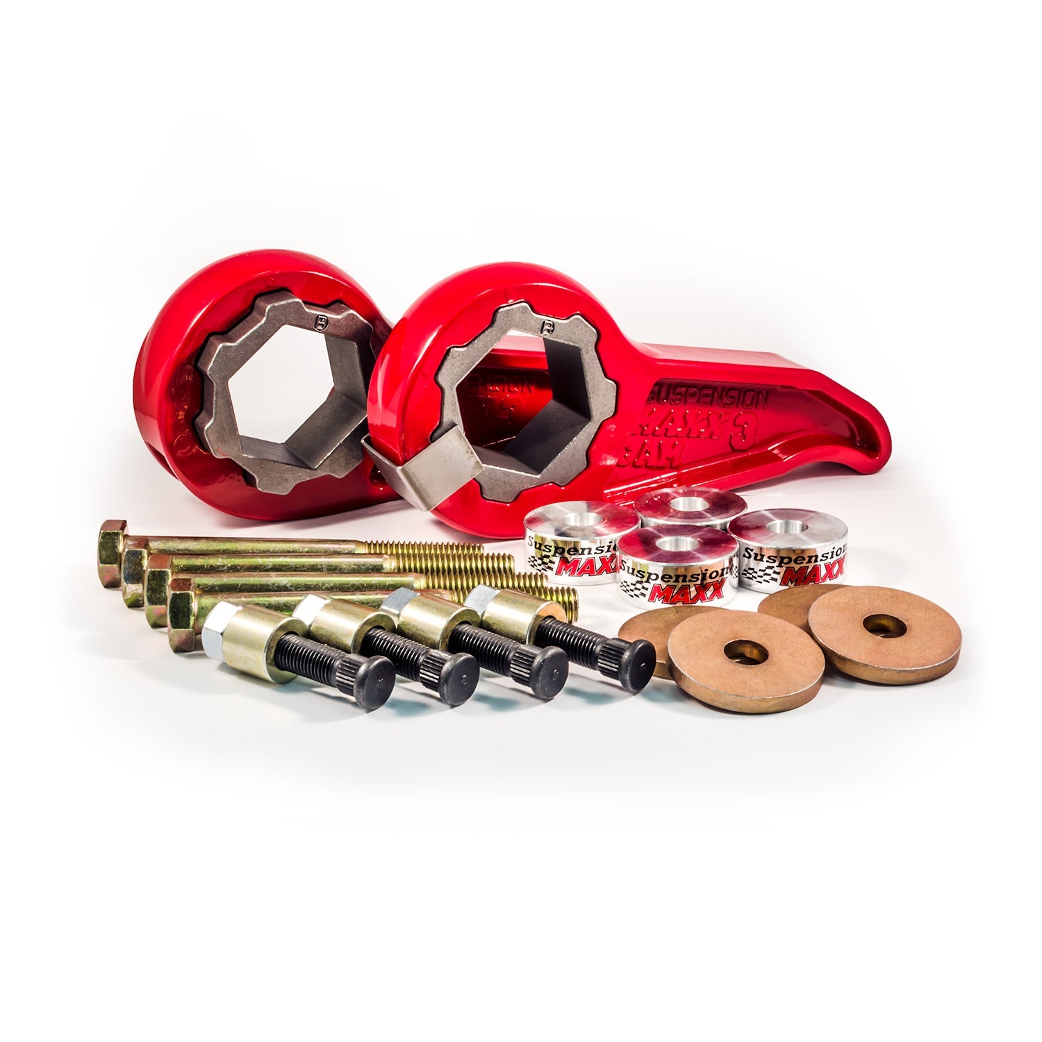 SuspensionMAXXMAXX Cam 7: 1 inch - 2.5 Inch Leveling Kit for 17 - 20 Silverado/Sierra 2500HD/3500HD SuspensionMaxx