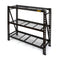 DeWalt Shelving 3-Shelf Wire Deck Black Industrial Storage Rack 48" H x 50" W x 18" D