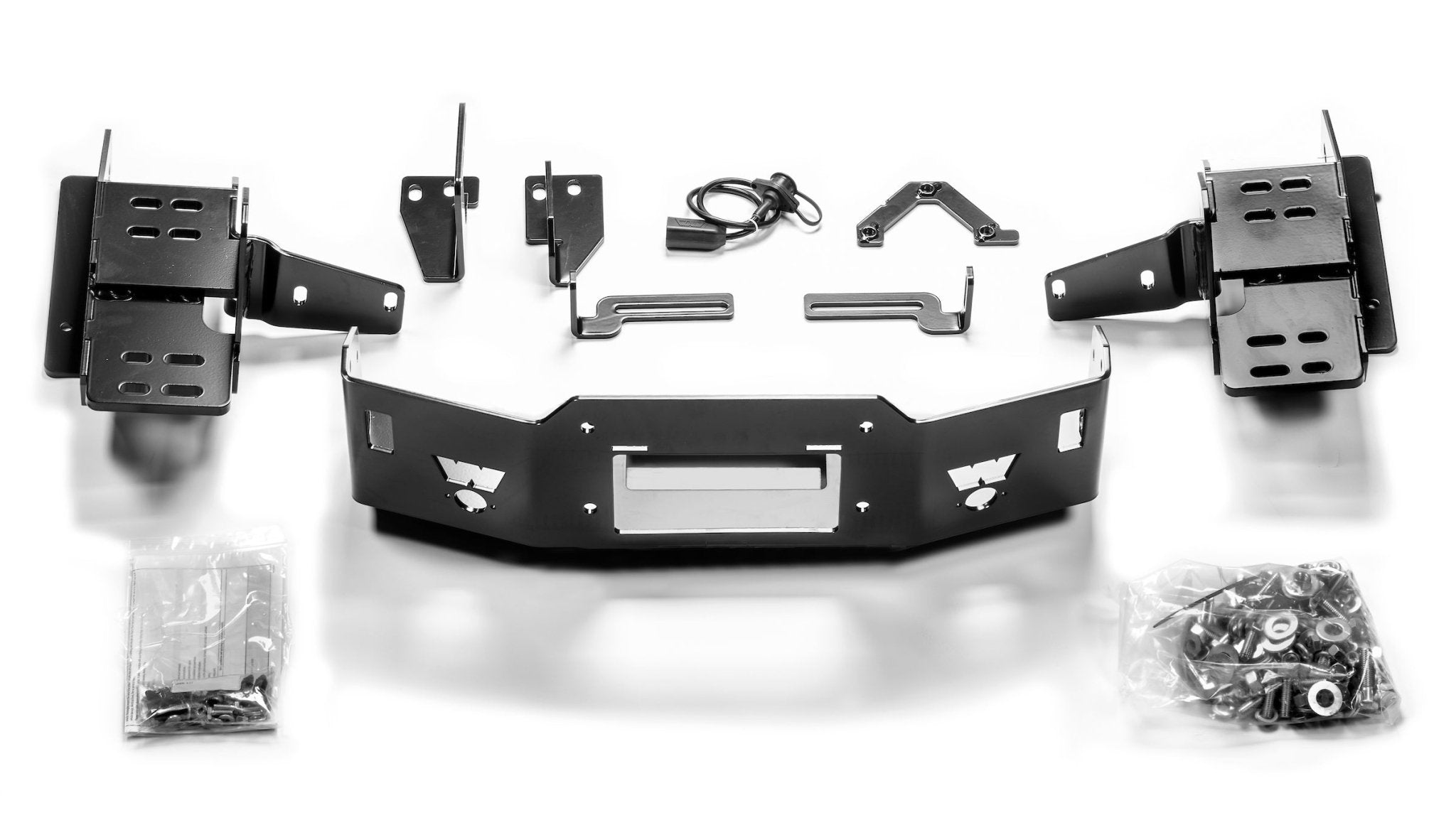WarnWarn Hidden Winch Mount for Ford Super Duty MPN 107168 Truck Accessory