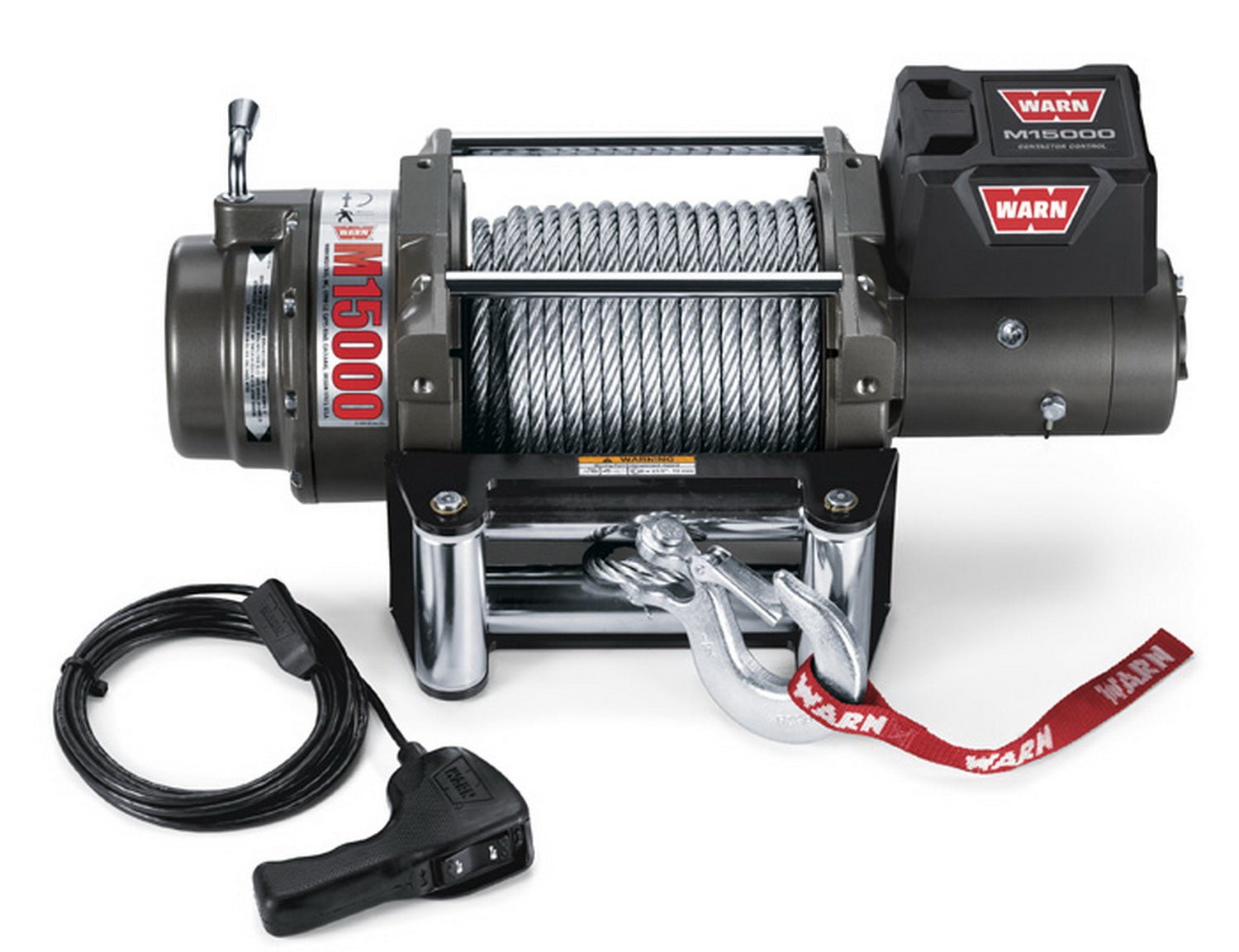 WarnWarn Winch CE M15000 24V Heavy Duty Electric 478022 Durable Performance