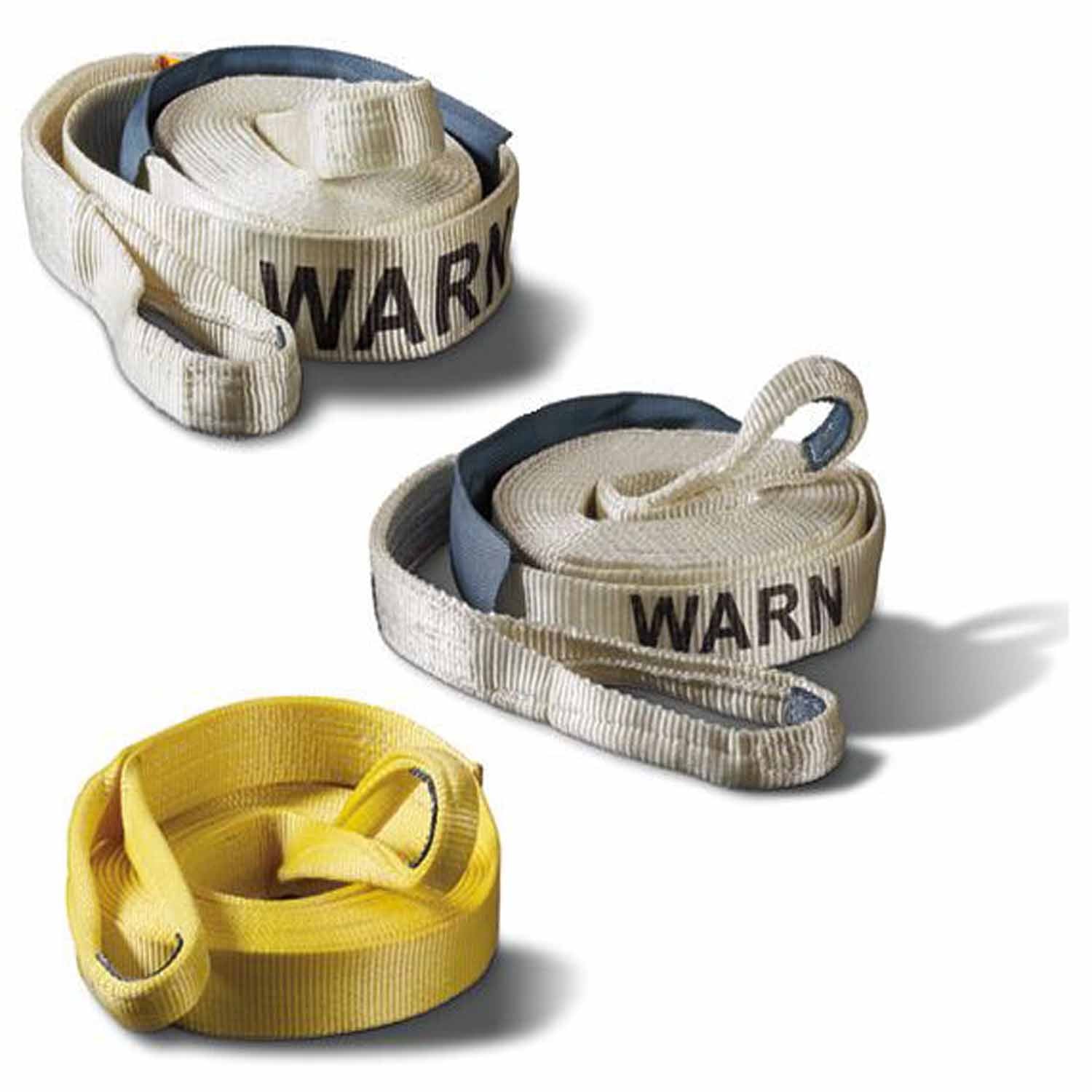 WarnWarn Premium Recovery Strap 3"x30' Heavy Duty Towing MPN 88924