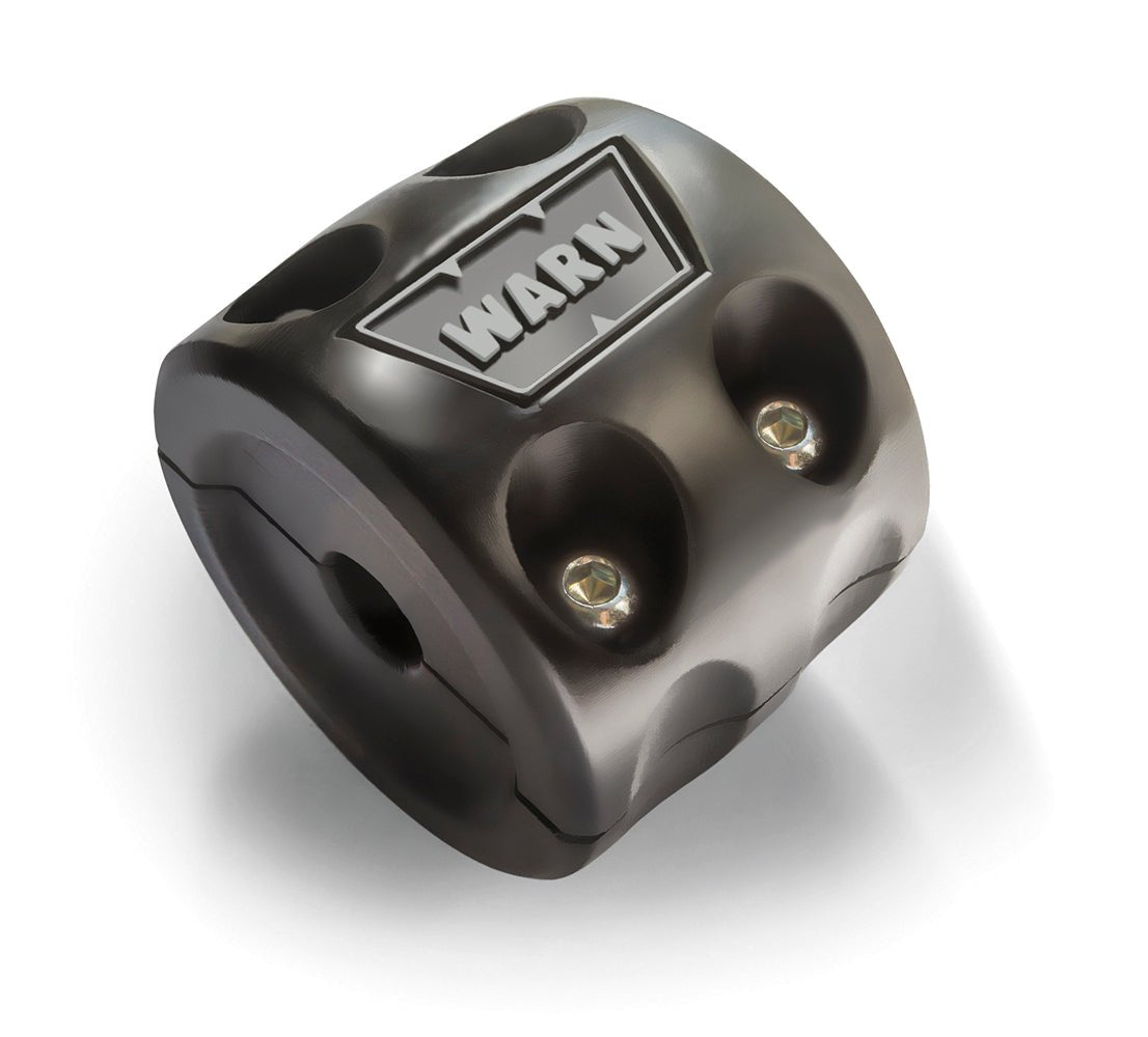 WarnWarn Winch Hook Bump Stop Black 99944 Heavy Duty Durable Off - Road Accessory