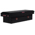 Weather Guard Saddle Box Full Standard Gloss Black Aluminum Tool Box