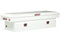 Weather Guard Saddle Box Standard White Steel Tool Box