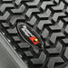 Revestimiento de piso trasero Rugged Ridge negro para Jeep Cherokee XJ 1984-2001