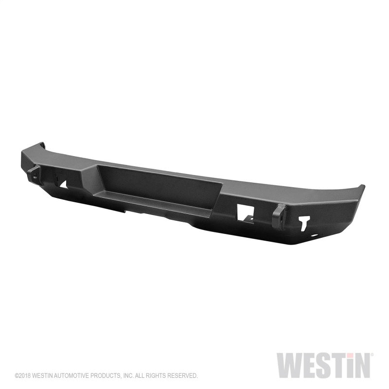 Parachoques trasero Westin Jeep Wrangler JL 18-19, negro texturizado