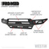 Westin 16-19 Chevy/GMC  Silverado/Sierra 1500 Pro-Mod Front Bumper