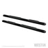 Estribos para estribos ovalados Westin Premier 4, 85 in, color negro