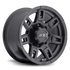 Sidebiter II 17X9 with 5X5.00 Bolt Pattern 4.500 Back Space Satin Black