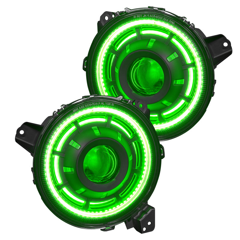 ORACLE LightingOracle Oculus Bi - LED Projector Headlights for Jeep JL/Gladiator JT - ColorSHIFT 2