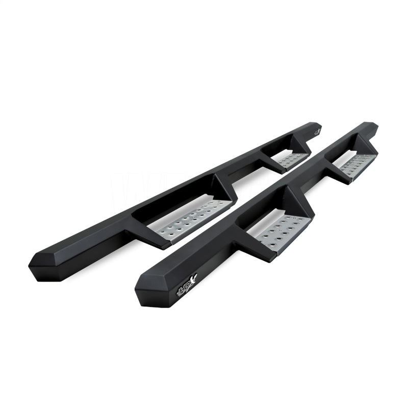 Barras protectoras para estribos laterales abatibles Westin/HDX 2021+ Ford Bronco - Negro texturizado