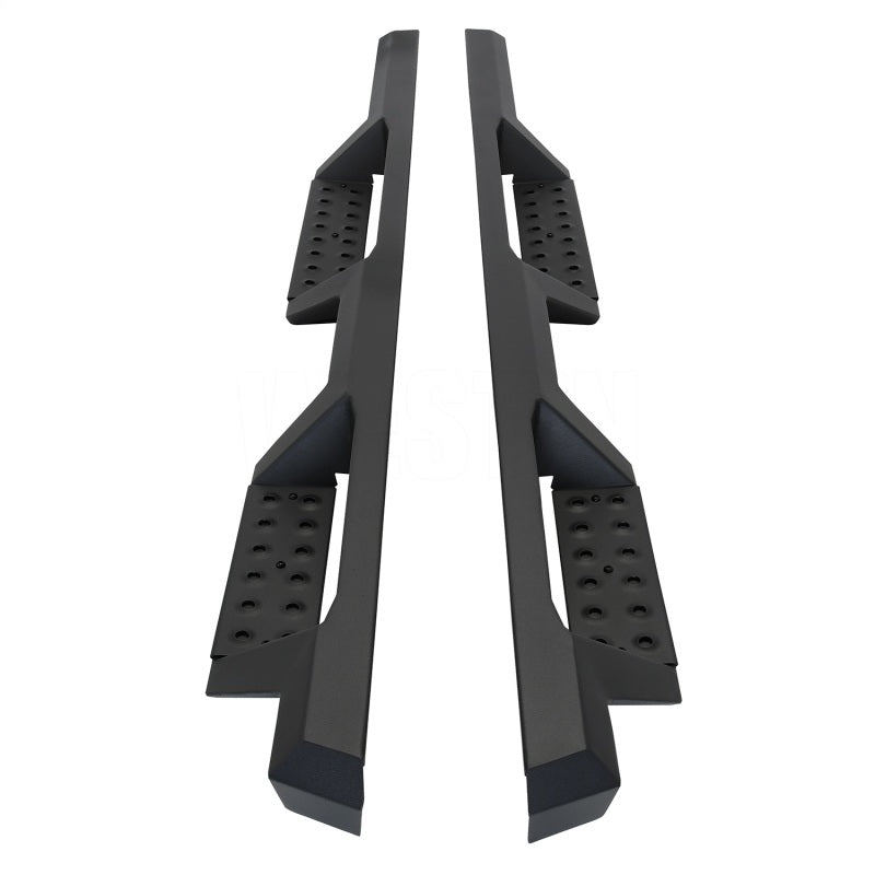 Barras protectoras para estribos laterales abatibles Westin/HDX 2021+ Ford Bronco - Negro texturizado