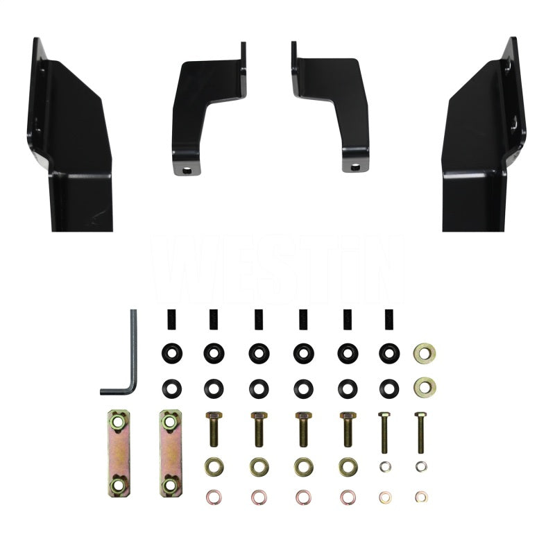 Westin HDX 3 Piece Grille Guard Black | Fits 2015-2020 Ford F-150 Excludes Models with Sensors