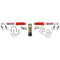 Steering Stabilizer Dual Kit 98-01 Dodge Ram 1500 98-02 Dodge Ram 2500 98-02 Dodge Ram 3500 Skyjacker