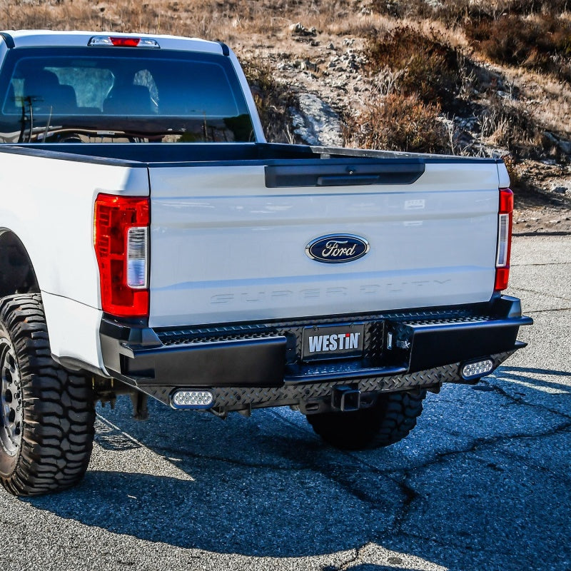 Parachoques trasero Westin 17-21 Ford F-250/350 HDX Bandit - Negro