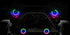 Oracle Jeep Wrangler JK/JL/JT High Performance W LED Fog Lights - ColorSHIFT - Dynamic