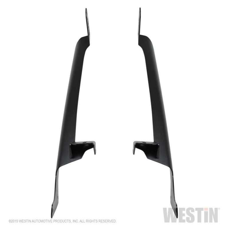 Soporte de luz LED para pilar de Jeep Wrangler Westin 18-19, color negro