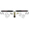 Steering Stabilizer Dual Kit Black Dual Kit 98-01 Dodge Ram 1500 98-02 Dodge Ram 2500 98-02 Dodge Ram 3500 Skyjacker