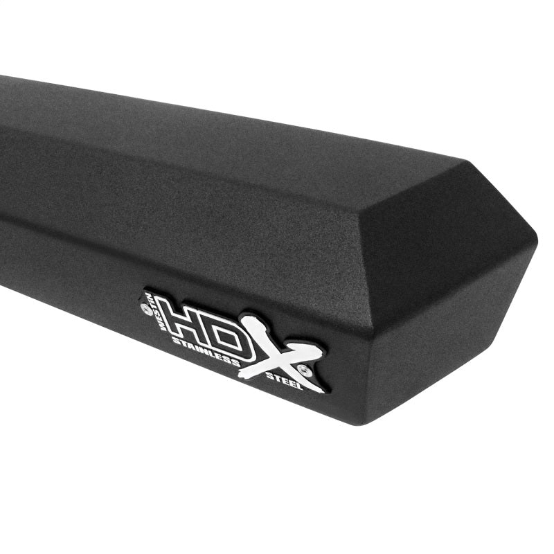 Barras protectoras para estribos laterales abatibles Westin/HDX 2021+ Ford Bronco - Negro texturizado