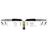 Steering Stabilizer Dual Kit 59-79 F-250/F-350 Silver w/Black Boots Skyjacker