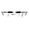 Steering Stabilizer Dual Kit For Use w/1/2 Ton Vehicles Silver w/Black Boots Skyjacker