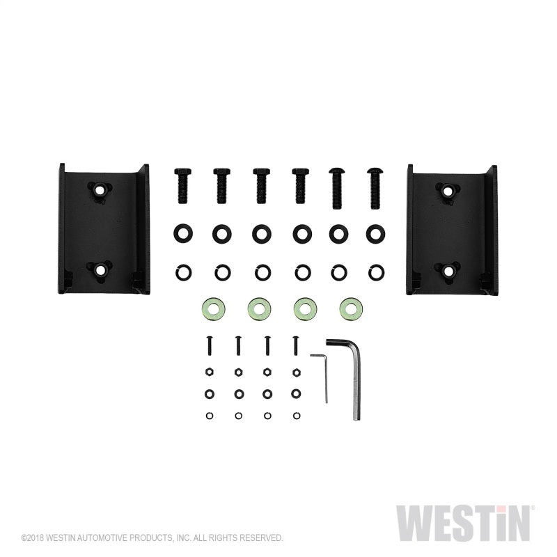 Parachoques trasero Westin Jeep Wrangler JL 18-19, negro texturizado