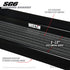 Estribos de aluminio negros Westin SG6 de 74,25 pulgadas