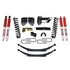 Suspension Lift Kit w/Shock 4 Inch Lift Incl. Front Coil Springs Rear Leaf Springs Nitro 8000 Shocks 17-19 Ford F-250/ F-350 Super Duty Gas Skyjacker