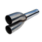 MBRP Exhaust Dual Muffler Delete Pipe 4in Inlet/Outlet T409