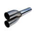 MBRP Exhaust Dual Muffler Delete Pipe 4in Inlet/Outlet T409